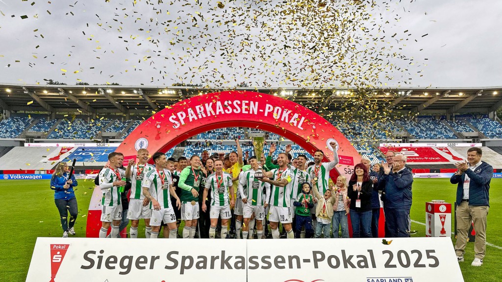 Foto: FC Homburg gewinnt den Sparkassenpokal 2025
